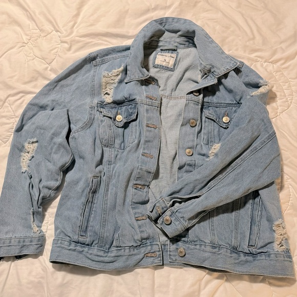 Highway Jeans distressed denim jacket - Picture 1 of 2
